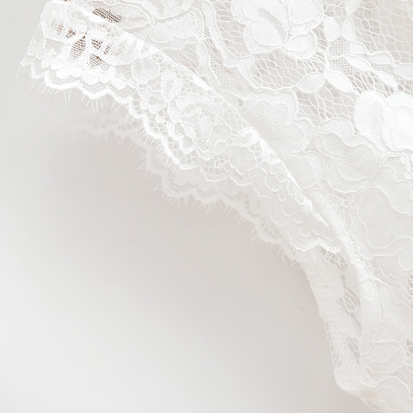 Collar Hollow-Out Sheer Design Slim-Fit