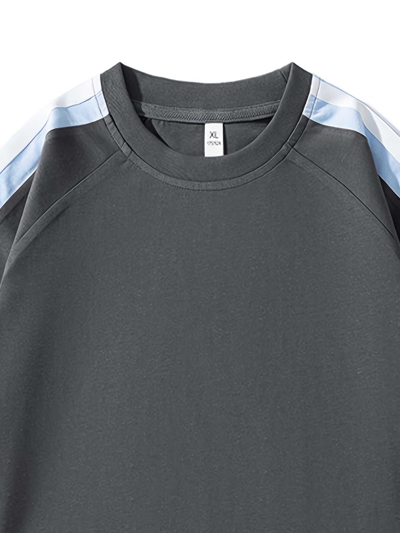 Men's & Unisex American Retro Color-Block Striped T-Shirt