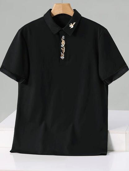 Men's Shirt, Summer British Style Fashion, Casual Slim Fit