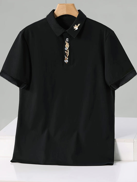 Men's Shirt, Summer British Style Fashion, Casual Slim Fit