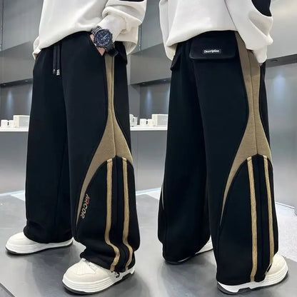 Straight leg leisure Trackpants