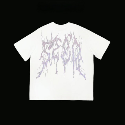 VYBES Rhinestone Drip Tee