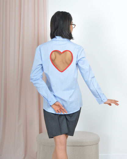 Love Shirt Azzurra