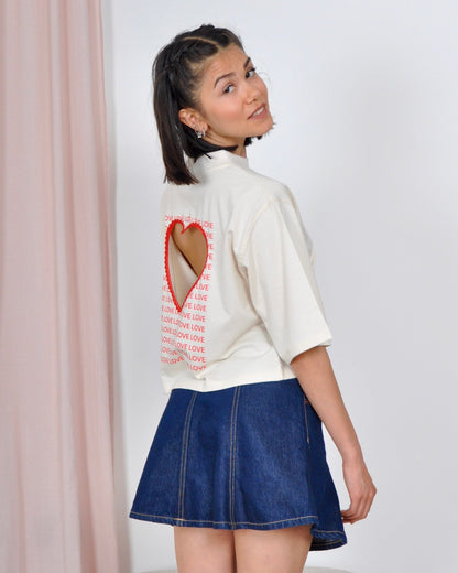 Crop T-Shirt "LOVE"