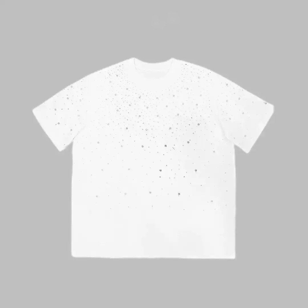 VYBES Luxe Rhinestone Tee