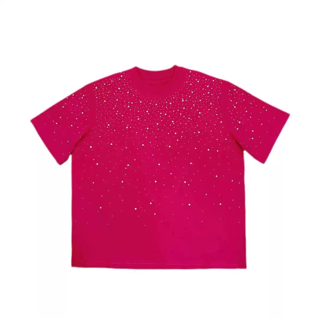 VYBES Luxe Rhinestone Tee