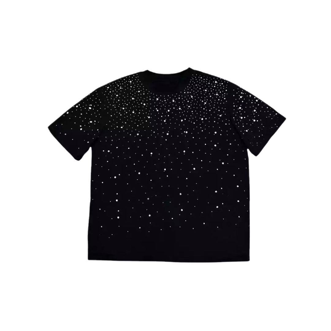 VYBES Luxe Rhinestone Tee