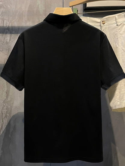 Men's Shirt, Summer British Style Fashion, Casual Slim Fit