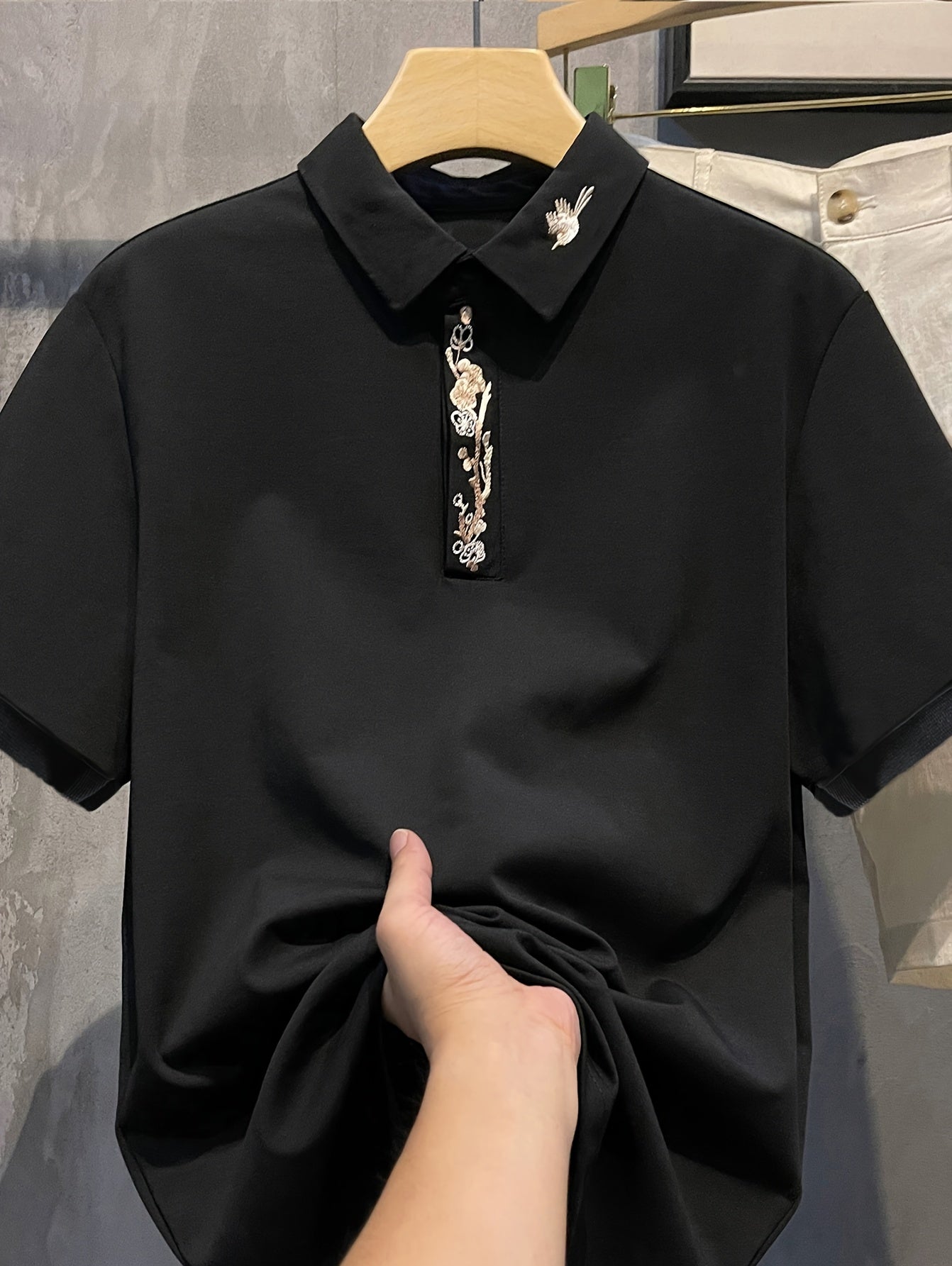 Men's Shirt, Summer British Style Fashion, Casual Slim Fit