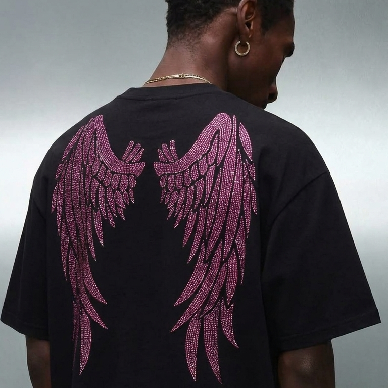 VYBES Celestial Wings Tee (Men)